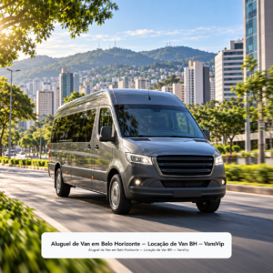 Logística verde como a locação de vans em BH e região torna o transporte mais eficiente